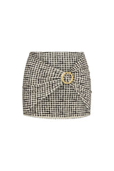 Jamaica Sarong - Black Gingham