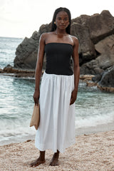 Rio Dress - White/Black