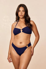 Costa Rica Top - Midnight Crinkle
