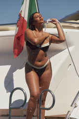 Santorini Bottom - Black/Ivory