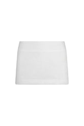 Fontelina Mini Skirt - White Linen