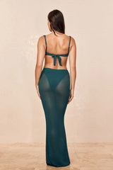 Fontelina Skirt - Evergreen Lace Crochet