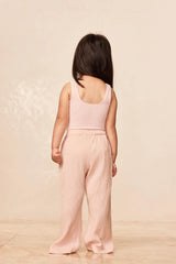 Tuscany Pant Kids - Powder Pink Crinkle