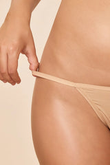 Monday G String 3 Pack - Cashmere