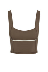 Zion Tank - Stone/Ivory Jersey