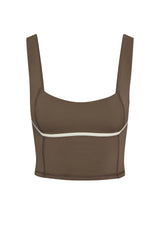 Zion Tank - Stone/Ivory Jersey