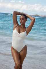Bordeaux Moderate One Piece - Ivory