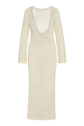 Cozumel Dress - Ivory Petit Crochet