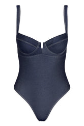 Clovelly One Piece - Blue Denim