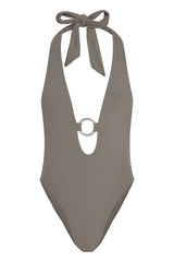 Montego One Piece - Steel Lurex Rib