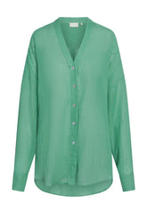 Barcelona Tunic - Pond Crinkle Linen