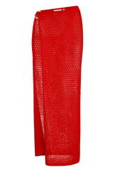 Palermo Skirt - Chili Pepper Lace Crochet