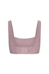 Zion Bra - Heather Mauve/Ivory