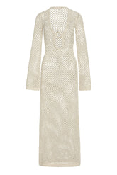 Montego Dress - Ivory Chunky Crochet