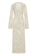 Montego Dress - Ivory Chunky Crochet