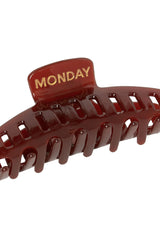 Staniel Cay Medium Hair Clip Set - Brown