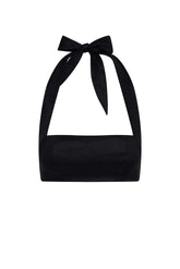 Montserrat Top - Black Linen