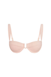 Cala Roja Top - Powder Pink Rib