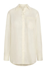 La Jolla Linen Shirt - Ivory Linen