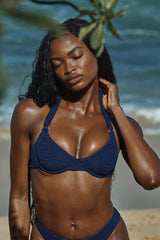 Honolulu Top - Midnight Crinkle