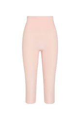 Acadia Cropped Legging - Heather Powder Pink