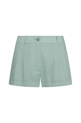 Casablanca Short - Light Slate Linen