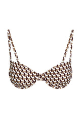 Capri Top - Husk Geo