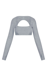 Bellevue Top - Heather Grey