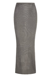 Fontelina Skirt - Steel Treble Knit