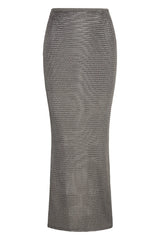 Fontelina Skirt - Steel Treble Knit