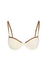 Capri Top Color Block - Ivory/Caramel