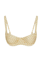 Sorrento Top - Ivory Geo