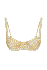 Sorrento Top - Ivory Geo