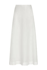 San Diego Skirt - White Linen