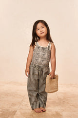 Tuscany Pant Kids - Black Gingham