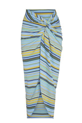 Andros Sarong - Sardinia Stripe Azure