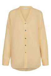 Barcelona Tunic - Raffia Crinkle Linen