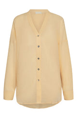 Barcelona Tunic - Raffia Crinkle Linen
