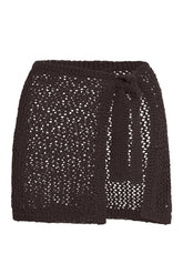Santa Marta Sarong - Espresso Petit Crochet