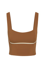 Zion Tank - Caramel/Ivory