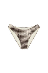 Seychelles Bottom - Black Gingham
