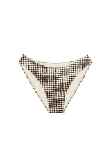 Seychelles Bottom - Black Gingham