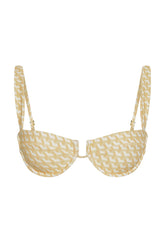 Cala Roja Top - Ivory Geo
