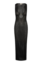 Monte Carlo Dress - Black Lace Crochet