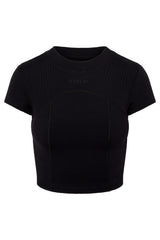 Joshua Tree Top - Black Thick Rib
