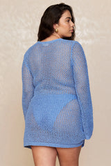 Montego Mini Dress - Azure Petit Crochet