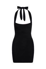 Waikiki Mini Dress - Black Lace Crochet