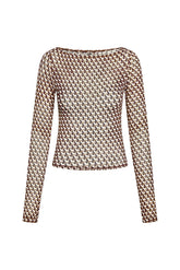 Ipanema Top - Husk Geo Mesh