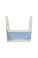 Outpost Bra - Heather Sky/Ivory