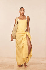 St. Tropez Sarong - Meyer Crinkle Linen